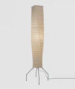 Akari Noguchi Stijl Verticale Vloerlamp - Japans Design Rijstpapier