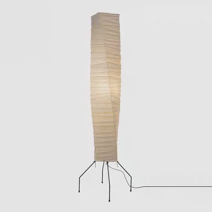 Akari Noguchi Stijl Verticale Vloerlamp - Japans Design Rijstpapier