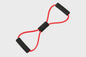 8-vormige Weerstandsband voor Krachttraining en Fitness | Elastische Oefenband met Handvatten