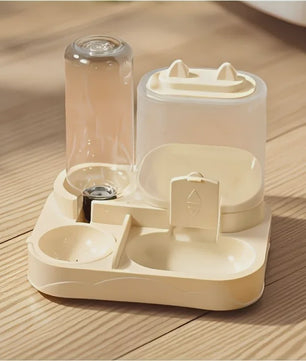 Automatische 2-in-1 Kattenvoerbak en Waterdispenser - Grote Capaciteit
