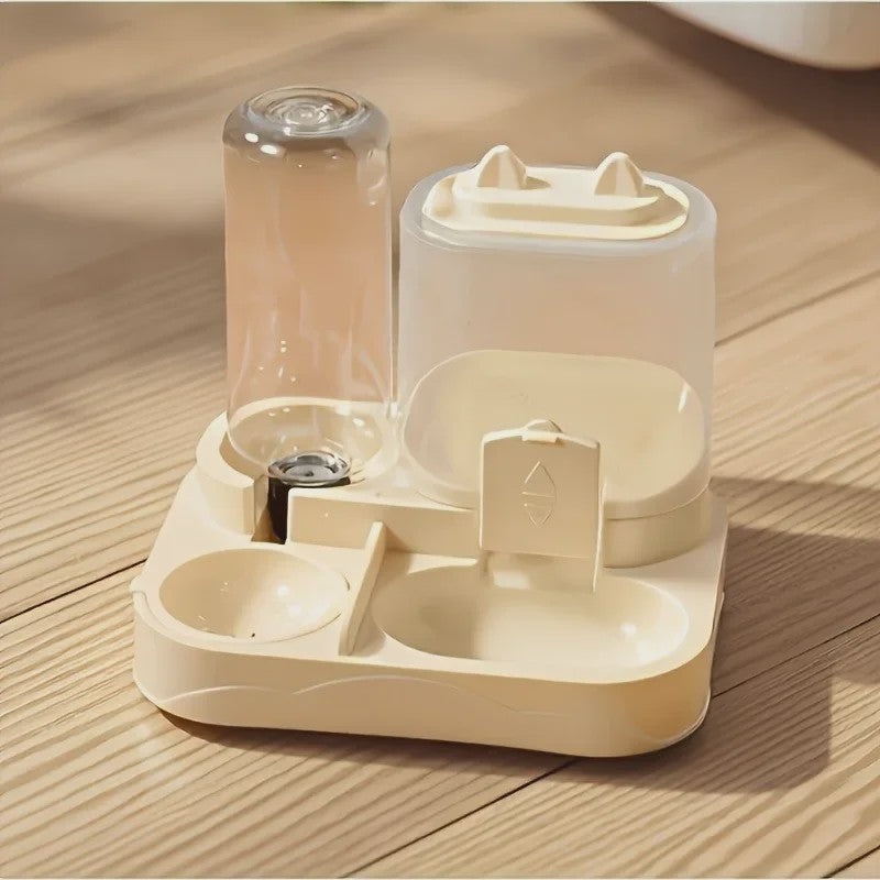 Automatische 2-in-1 Kattenvoerbak en Waterdispenser - Grote Capaciteit