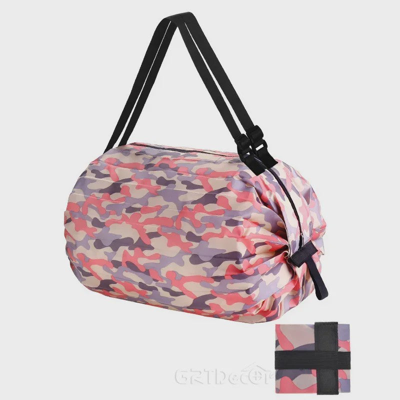 Grote Opvouwbare Shopper Tas - Ideaal voor Reizen en Boodschappen