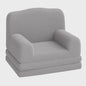 Kinderfauteuil omklapbaar tot slaapbank - Zachte Sherpa stof, Kroon design