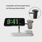 3-in-1 Draadloze Oplaadstandaard voor iPhone, Apple Watch & AirPods - Snel & Netjes
