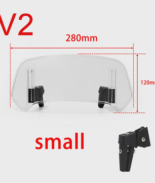 Universele Motor Windscherm Verlengstuk - Verstelbaar Spoiler Deflector