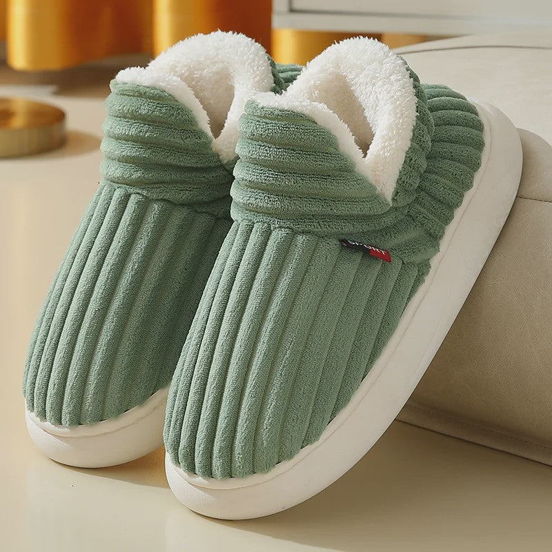 Herenslippers Winter Laarzen - Zachte Pluche & Katoen, Warm & Comfortabel voor Binnen