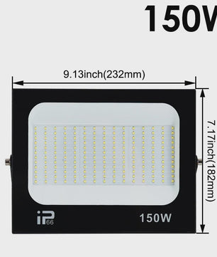 Krachtige LED Floodlight 100W-200W - Waterdicht IP66 Buitenverlichting