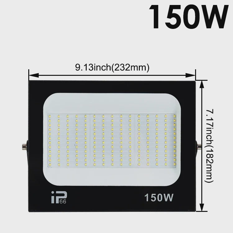 Krachtige LED Floodlight 100W-200W - Waterdicht IP66 Buitenverlichting