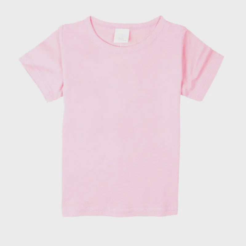 Kinder T-shirt Korte Mouw Katoen Zomer - Jongens & Meisjes (1-14 Jaar)