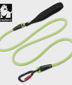 TrueLove Nylon Hondentuig met Reflecterende Haak en Neopreen Handvat
