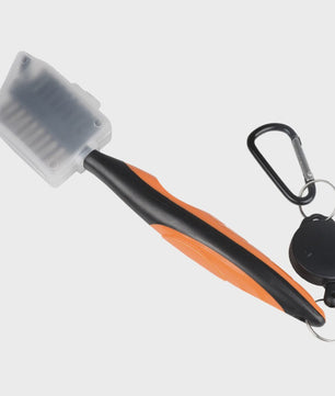 Golfclub Borstel & Groove Cleaner met Intrekbare Karabijnhaak