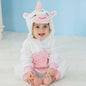 Baby Romper Dierenkostuum Kigurumi - Zacht Flanellen Jumpsuit voor Jongens & Meisjes