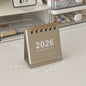 Mini Bureaukalender 2026 - Creatieve Spiraalgebonden Kalender voor Bureau Decoratie & Kantoor