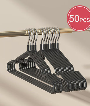 Set van 25 Metalen Kledinghangers - Antislip & Krasvrij voor Garderobe & Slaapkamer