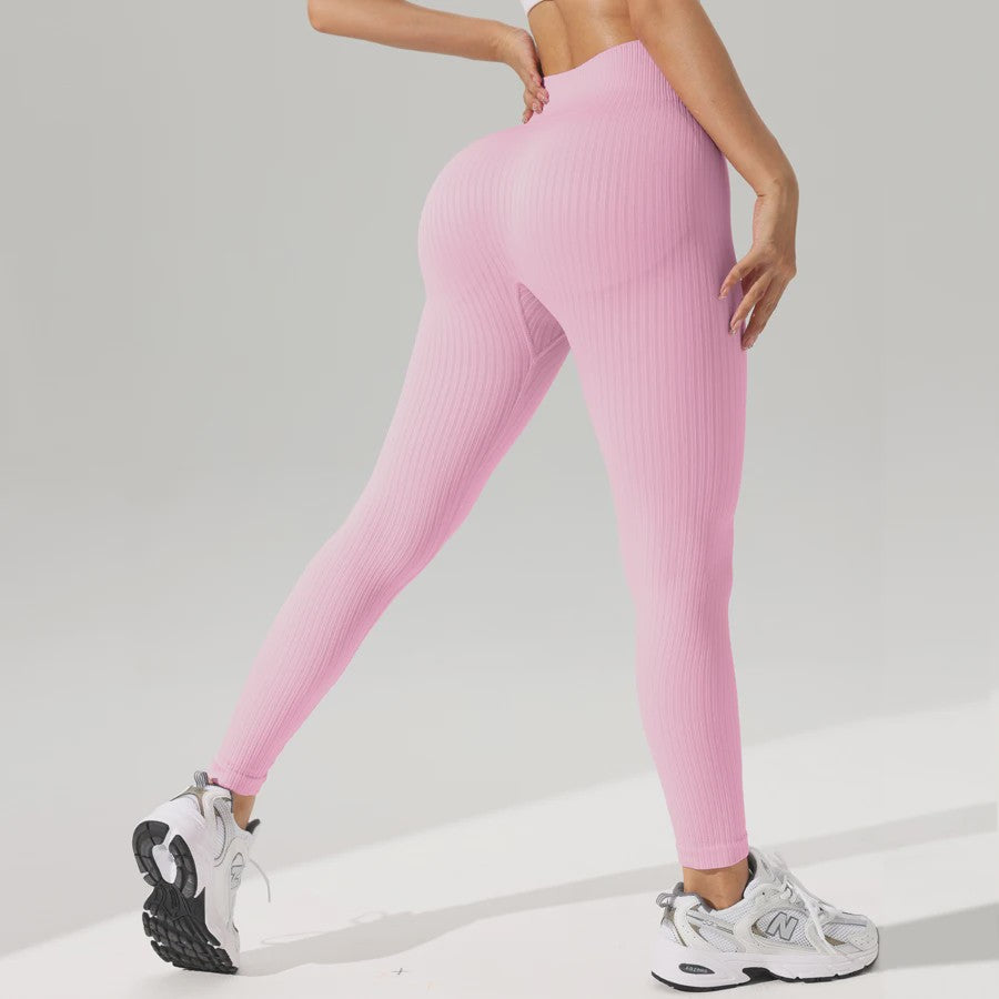 Naadloze Sportlegging Dames met Tummy Control - Perfect voor Yoga & Fitness