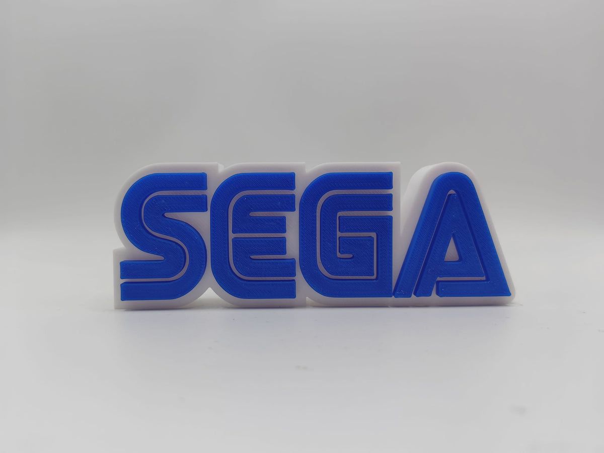 3D Geprint Logo Naamplaat voor Figuren Collectie - Video Game Thema