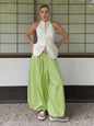 Dames Lantaarnbroek van 100% Katoen - Losse Pasvorm, Street Style