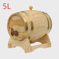 Eikenhouten Wijnvat 3L/5L met Tap & Standaard - Perfect voor Whisky, Wijn of Rum