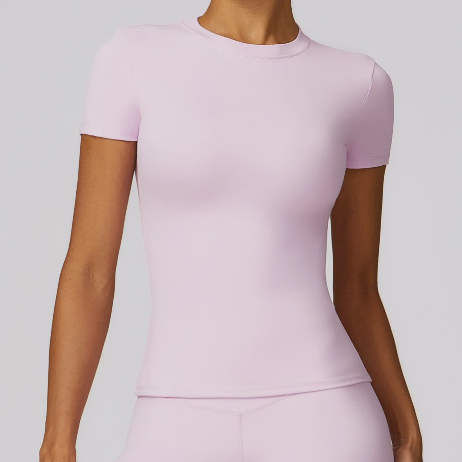 NCLAGEN Sport T-shirt Dames - Ademend & Stretchy Korte Mouw voor Yoga, Fitness & Hardlopen