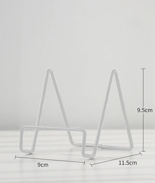 Stijlvolle IJzeren Display Standaard voor Magazines, Boeken en Decoraties