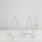 Stijlvolle IJzeren Display Standaard voor Magazines, Boeken en Decoraties
