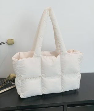 Gewatteerde Dames Shopper Tas - Retro Trendy, Grote Capaciteit & Waterdicht