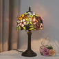 Vintage Stijl Tafellamp - Meerkleurige Tiffany Lamp 8-Inch voor Nachtkastje of Bureau