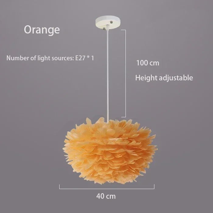 Nordic Veer Plafondlamp - Sfeervolle LED Hanglamp voor Woonkamer, Slaapkamer & Eetkamer