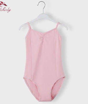 Meisjes Ballet Leotard met Bandjes - Katoen - Dans & Gymnastiek