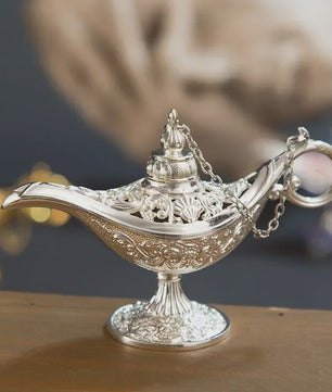 Retro Aladdin Olie Lamp Geurbrander - Decoratieve Aromatherapie Brander