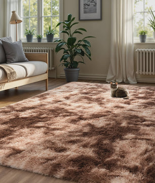 VIKAMA Pluche Vloerkleed - Zacht, Antislip & Decoratief voor Woonkamer, Kinderkamer & Badkamer