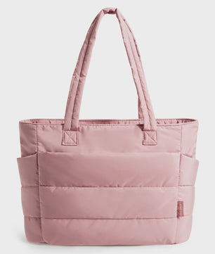 BAGSMART Grote Puffer Tote Bag - Stijlvolle en Ruime Handtas voor Werk, Studie en Shoppen