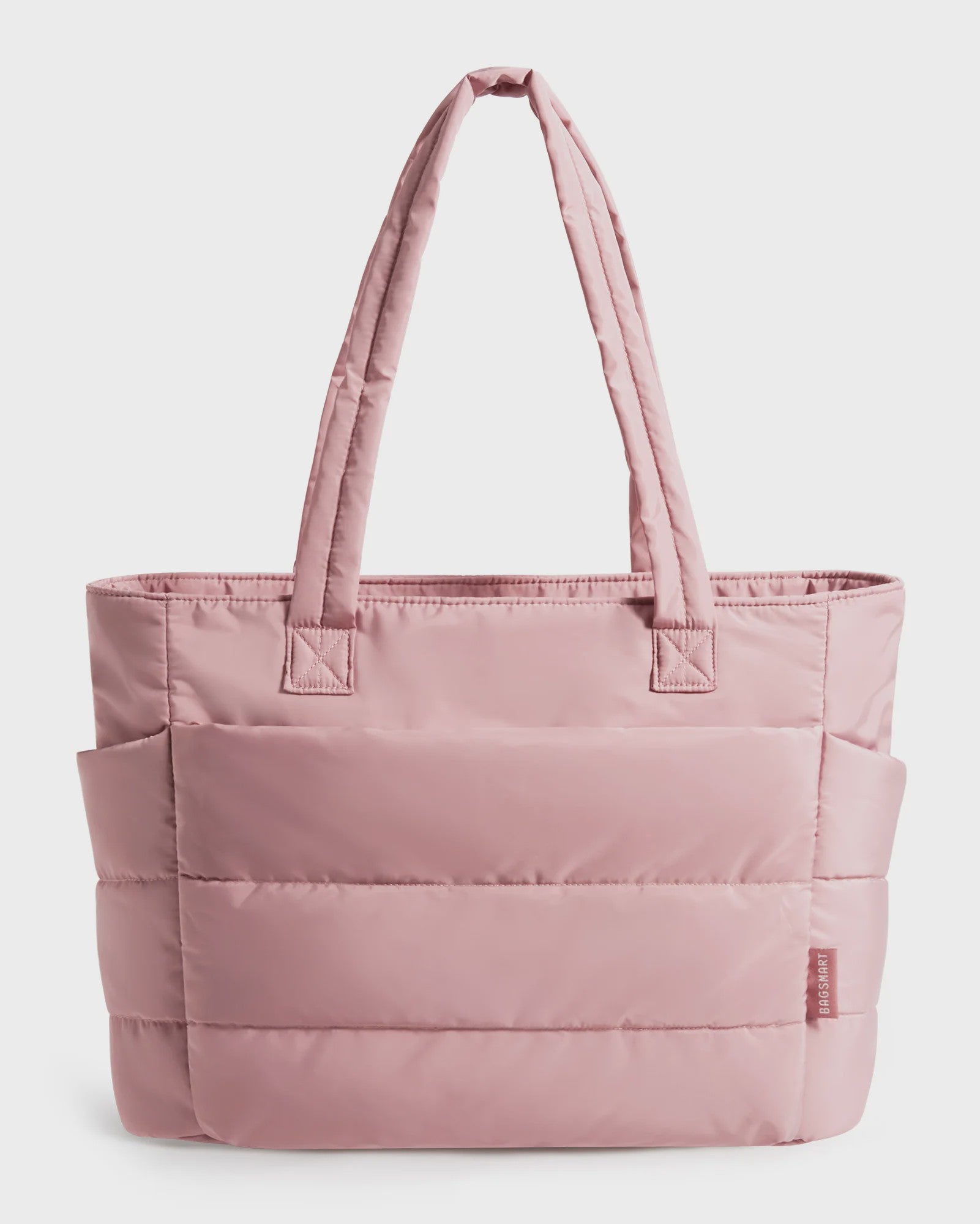 BAGSMART Grote Puffer Tote Bag - Stijlvolle en Ruime Handtas voor Werk, Studie en Shoppen