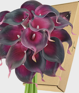 Real Touch Kunst Calla Lelies - Bruidsboeket & Bloemstukken (15 stuks)