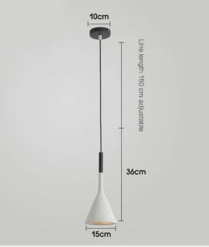 Moderne LED Hanglamp E27 Fitting - Stijlvol en Veelzijdig voor Keuken, Slaapkamer of Eetkamer