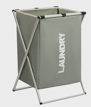 Grote Wasbox met 3 Vakken - Opvouwbare Waszak voor Vuile Kleding