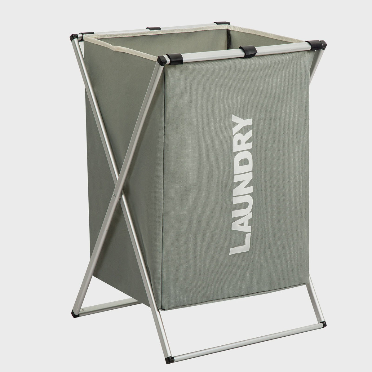 Grote Wasbox met 3 Vakken - Opvouwbare Waszak voor Vuile Kleding