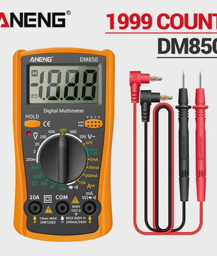 ANENG DM850 Digitale Multimeter - Professionele Spannings- en Stroomtester