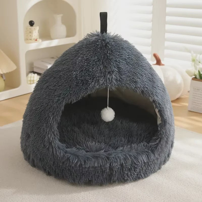 Zachte en Warme Huisdiermand - Luxe Katten- en Hondenkussen, Wasbaar & Opvouwbaar