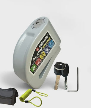 Motor & Fiets Alarm Schijfrem Slot - Aluminiumlegering met 110dB Alarm & Waterdicht