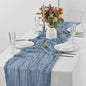 Luxe Kaasdoek Tafel Runner - Vintage Stijl voor Bruiloften & Feesten