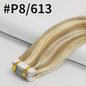 Remy Tape-in Hair Extensions - 100% Echt Menselijk Haar, Natuurlijk Zwart, Naadloos