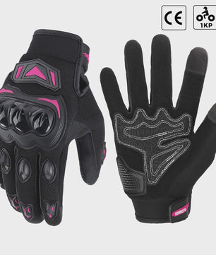 KEMIMOTO Zomer Motorhandschoenen met CE Knokkelbescherming en Touchscreen Functie