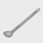 Tiartisan Titanium Lange Lepel-Vork (Spork) - Ultralicht en Draagbaar Outdoor Bestek