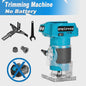 Accu Freesmachine met 5 snelheden - Borstelloze Motor - Houtbewerking & Frezen