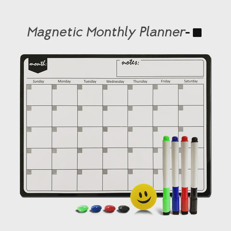 Flexibel Magnetisch Weekplanner Whiteboard A3 - Ideaal voor Koelkast & Kantoor
