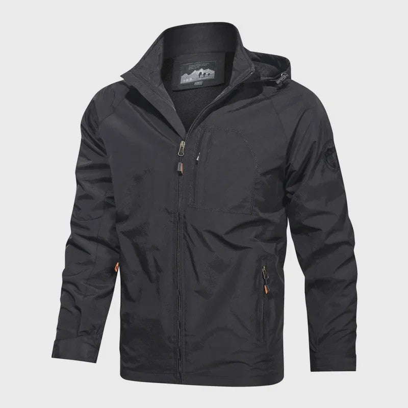 Waterdichte Heren Outdoor Jas - Ademend & Winddicht voor Camping, Vissen en Wandelen