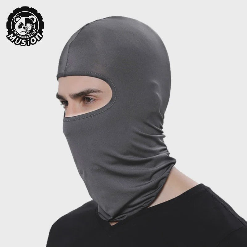 Ademende Skull Balaclava Muts - Full Face Motorfiets Masker met Mesh