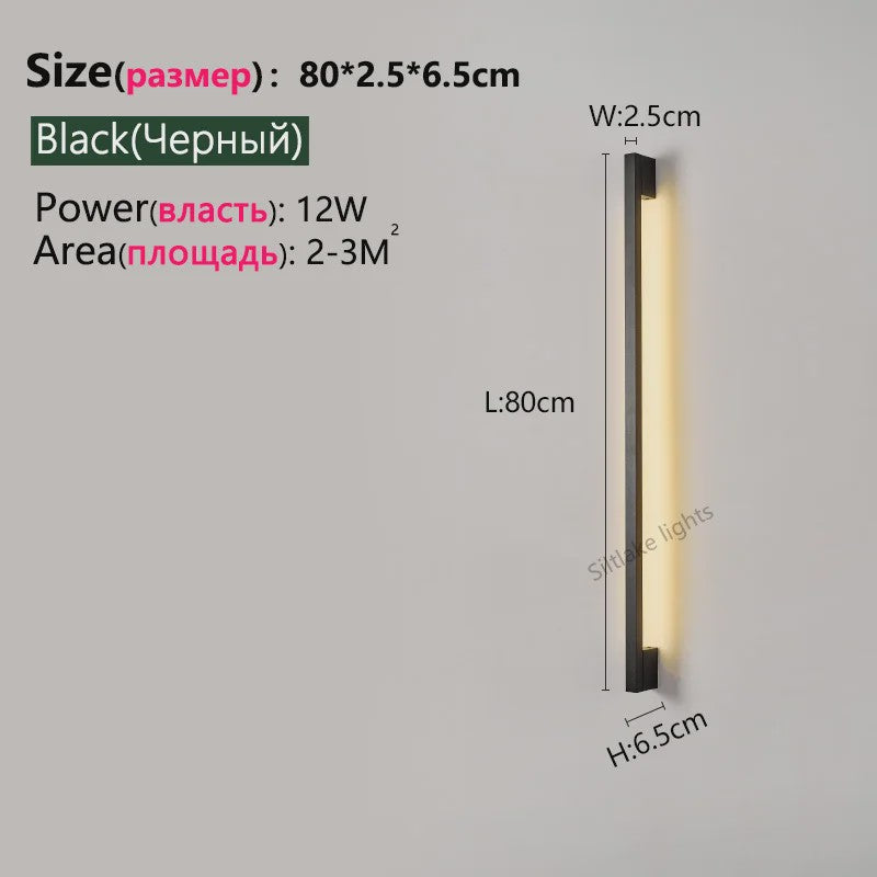 Moderne Scandinavische LED Wandlamp - Stijlvolle Verlichting voor Woonkamer & Slaapkamer