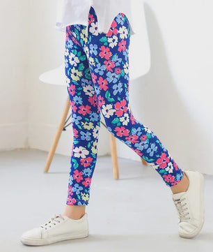 Meisjes Leggings met Print | Comfortabele Stretch Broekjes voor Lente, Zomer & Herfst (2-12 Jaar)